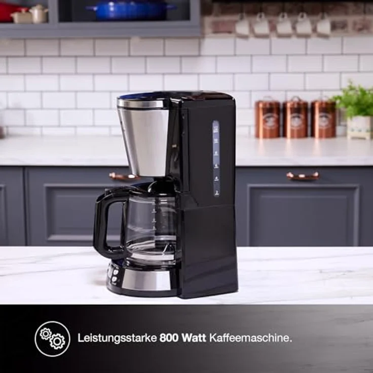 Fakir Coffee Mine sw Kaffeeautomat, Filterkaffeemaschine, Schwarz – Bild 2