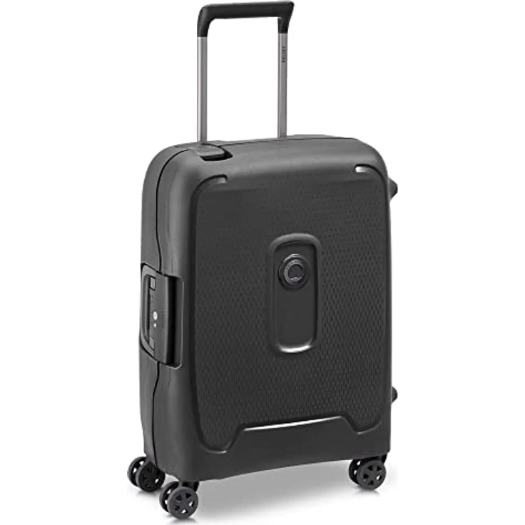 Delsey Moncey 4-Rollen Trolley 76 cm, Schwarz, Hartschale, TSA-Schloss, 107 l, XL – Bild 2