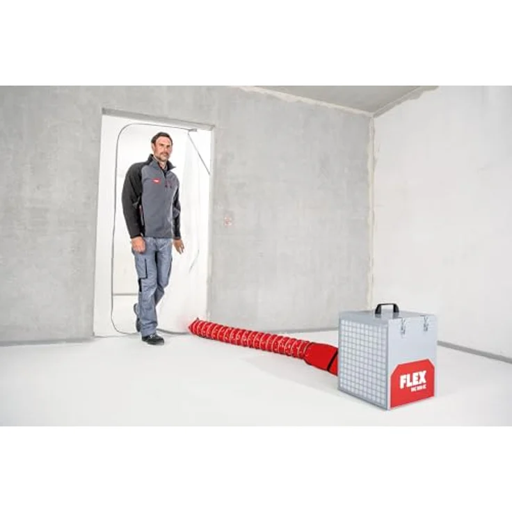 Flex-Tools 532859 VAC 800-EC Air Protect 14 SET, Gebäudeluftreiniger der Staubklasse M, Grün – Bild 7