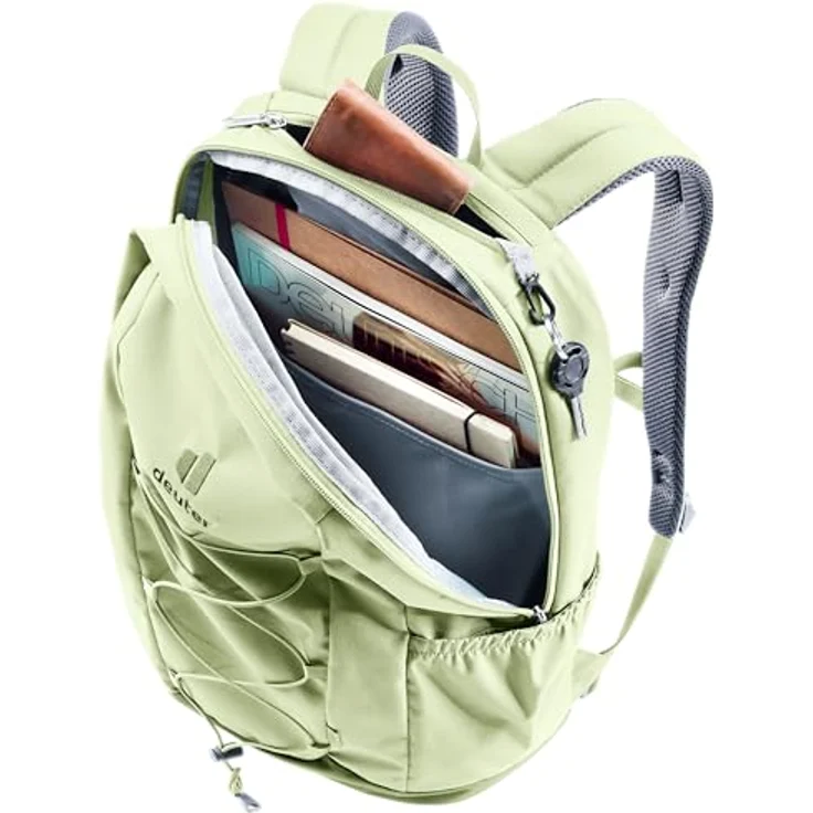 Deuter Gogo Freizeitrucksack, Daypack mit Airstripes System, farbe mineral-grove, 100% recyceltes Material – Bild 8