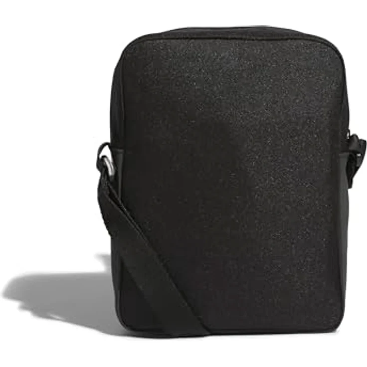 adidas Performance ESS Organizer Umhängetasche, strapazierfähiges, leichtes, recyceltes Polyester, 5 Liter, verstellbarer Schulterriemen, Schwarz – Bild 2