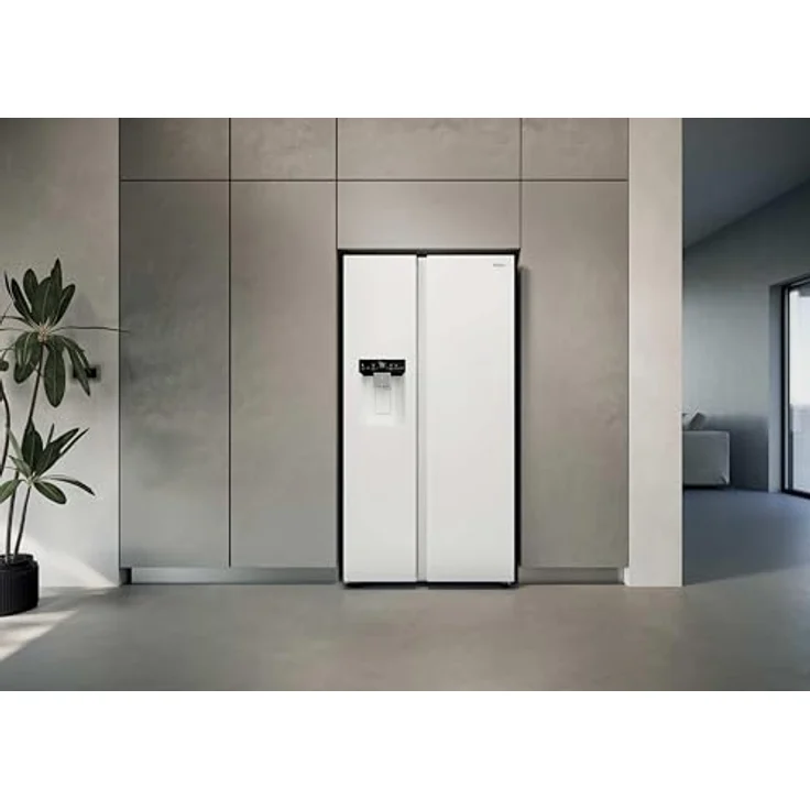 Haier HSW79F18DIGW Side by Side Kühlschrank, 601 l, Weiß, My Zone Plus, Total No Frost, hOn-App, Inverter Kompressor – Bild 4