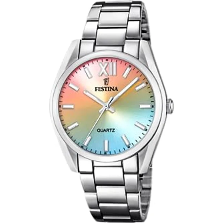 Festina Damenarmbanduhr Quarz Regenbogen F20622/H