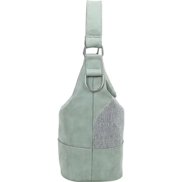 Fritzi aus Preußen Olga Schultertasche, 27 cm, Handtasche mit Magnetverschluss und geräumigem Hauptfach, Grün – Bild 6