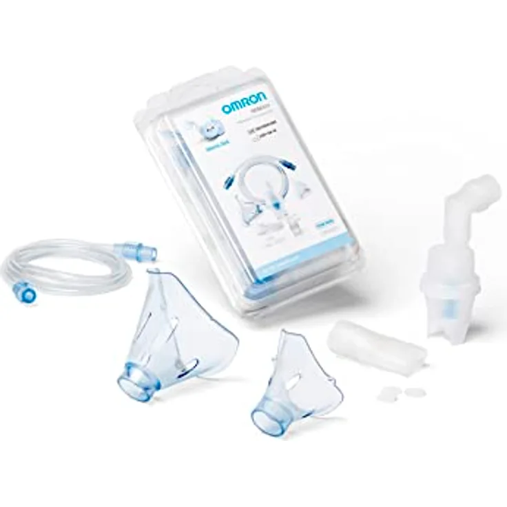 OMRON Nami Cat YearPack Verneblerset Zubehörset für das OMRON Nami Cat Inhalationsgerät für Kinder, OMRON Original Zubehör