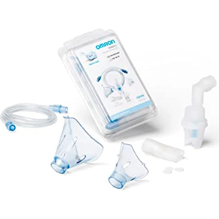 OMRON Nami Cat YearPack Verneblerset Zubehörset für das OMRON Nami Cat Inhalationsgerät für Kinder, OMRON Original Zubehör – Bild 1