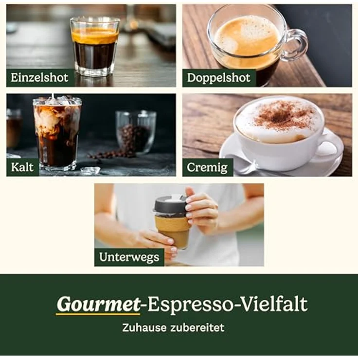Cuisinart Bean-to-Cup Espresso Machine, Siebträgermaschine mit 20 bar Druck, 2,2 l Wassertank, Schwarz und Silber – Bild 3