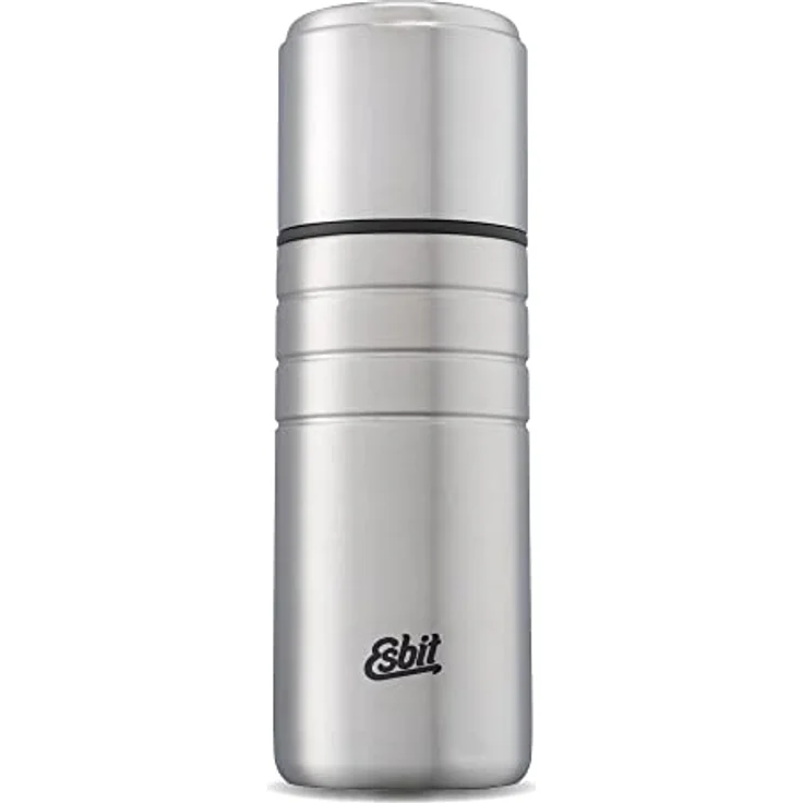 Esbit MAJORIS Isolierflasche mit doppelwandigem Edelstahl-Becher 0.5L Silber – Bild 2