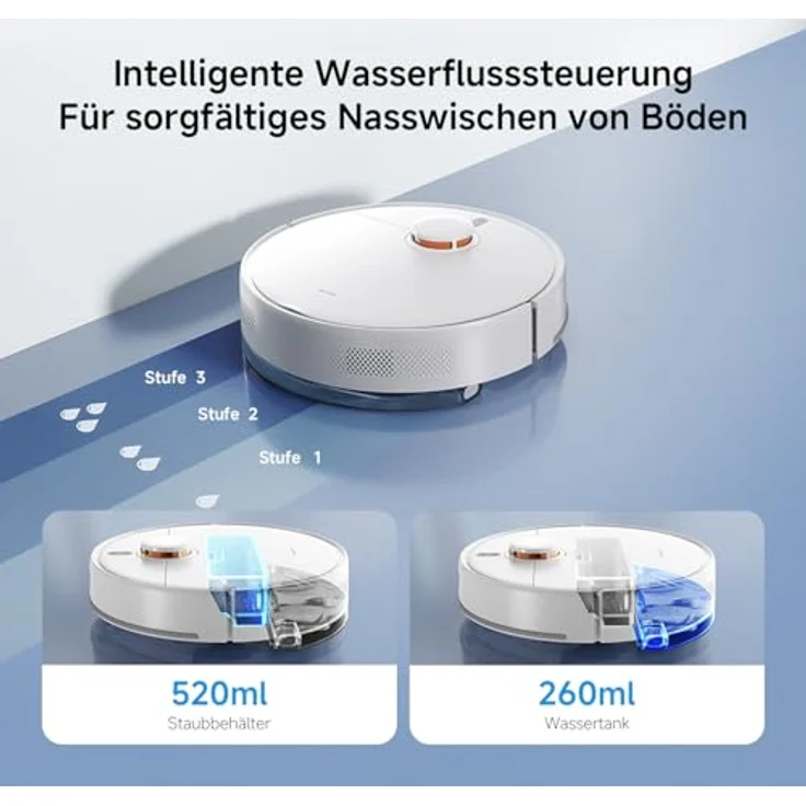 Xiaomi Robot Vacuum S40C, Staubsauger-Roboter mit smarten Funktionen und innovativer Navigation – Bild 3