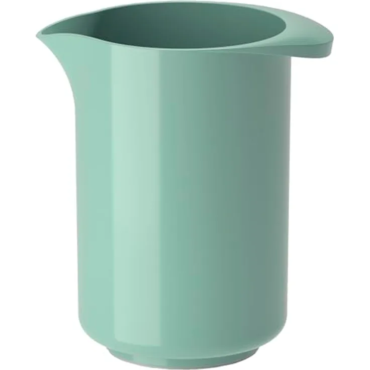 Rosti Rührbecher NEW Classic 1,25 L, Messbecher aus Recyclingkunststoff, hitzebeständig bis 70 °C, Nordic Green