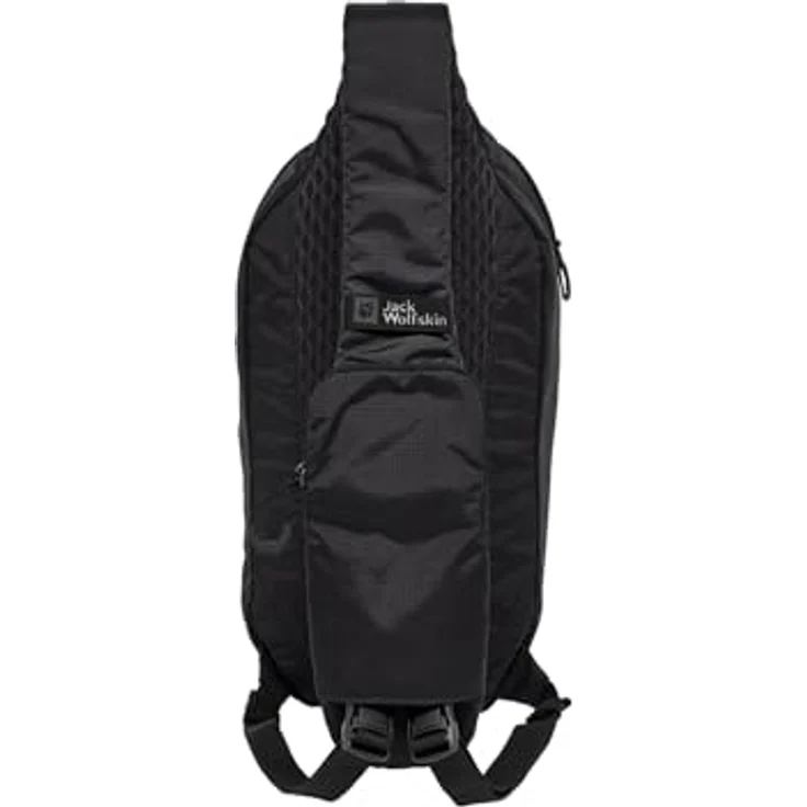 Jack Wolfskin Cyrox Sling, Freizeitrucksack mit 7 Litern Volumen, recyceltem Gewebe und verstellbarem Schultergurt, phantom – Bild 2