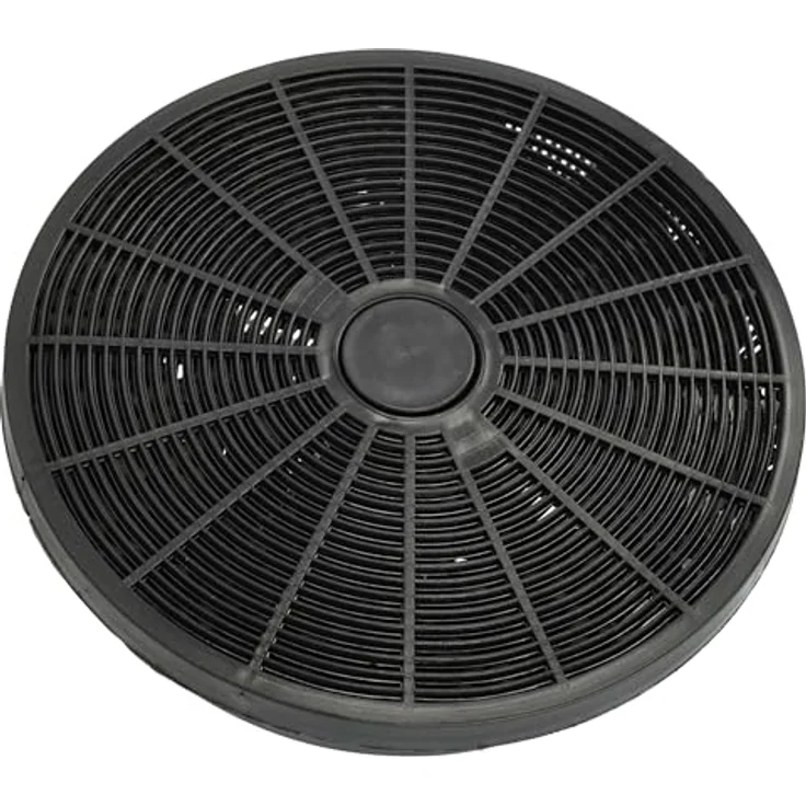 vhbw 2x Aktivkohlefilter Ersatz für IGNIS 484000008780 für Dunstabzugshaube, rund, schwarz, einfacher Einbau und Wechsel – Bild 8
