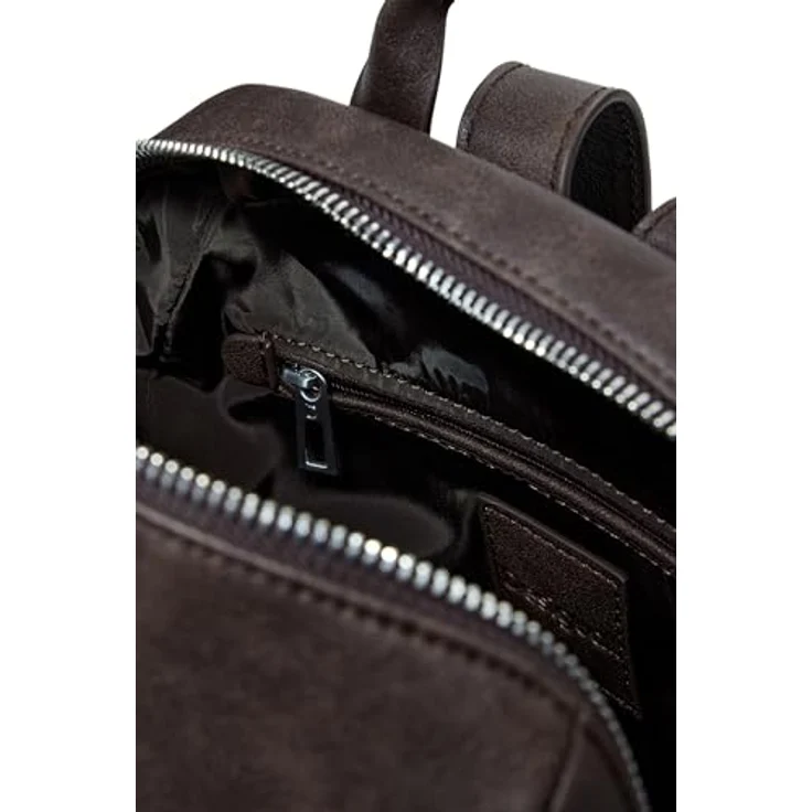 Desigual Poker Face Chester City Rucksack, 32 cm, braun, 100% Polyurethan, kompakt 22 x 13 cm – Bild 4