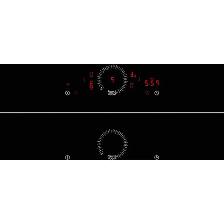 Neff Set V58NHQGA7 bestehend aus V58NHQ4L0 Induktionskochfeld mit Dunstabzug, 80 cm, rahmenlos aufliegend, N 70 und Z861SB2 90° Flachkanalbogen 90° mit großem Radius Vertikal L – Bild 5