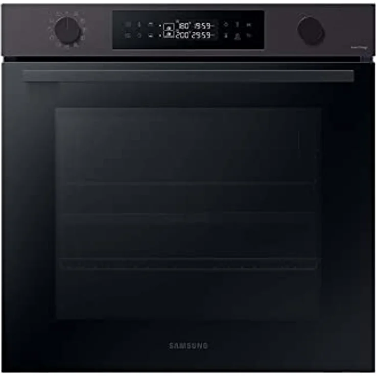 Samsung NV7B44503DB/U1 Einbaubackofen,76 ℓ, Dual Cook Flex, Pyrolytische Selbstreinigung, SmartThings Cooking, XXL-Garraum, Black Stainless Steel – Bild 1