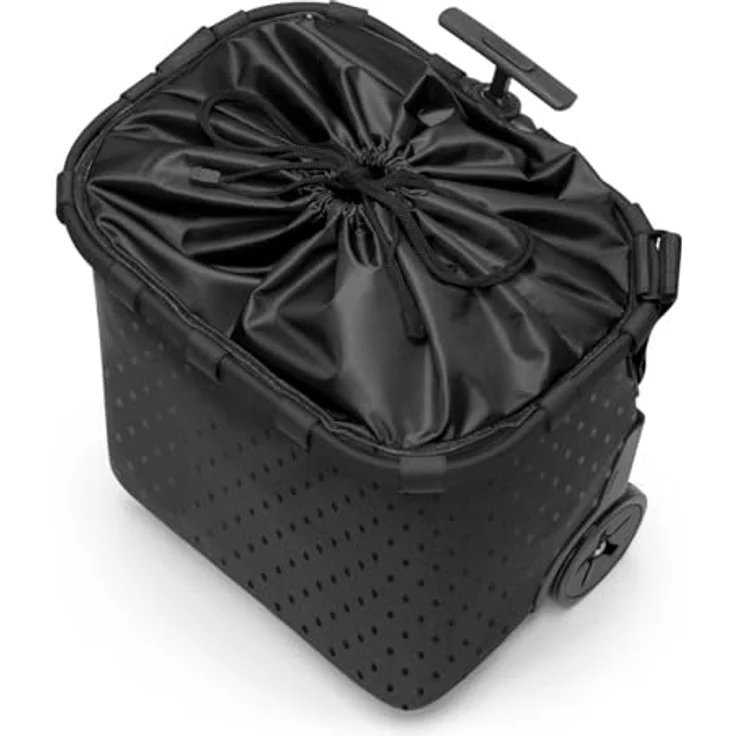 REISENTHEL® Einkaufstrolley carrycruiser, 40 l, herausnehmbares Innenfutter, stoßdämpfende Räder, breiter Tragegurt, Täschchen mit Einkaufswagenclips – Bild 2