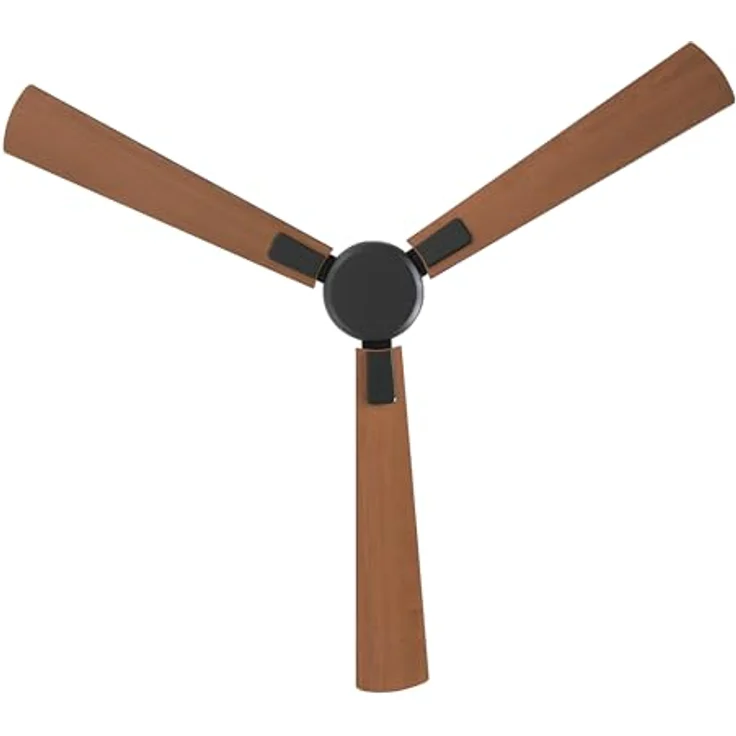 CASAFAN Eco Neo III, Energiespar Deckenventilator mit Fernbedienung, WiFi, 132 cm, basaltgrau, Flügel schwarz/Teak, 6 Geschwindigkeiten, Smart Home kompatibel – Bild 8