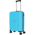 Travelite ORBITA 4w Trolley S, Türkis Unisex S - Robuster Koffer mit 4 Rollen