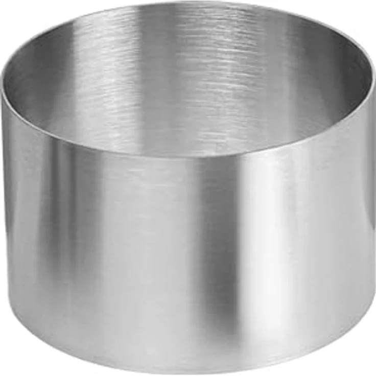 STONELINE Dessert- und Speiseringe Set, 8-teilig, Edelstahl – Bild 6