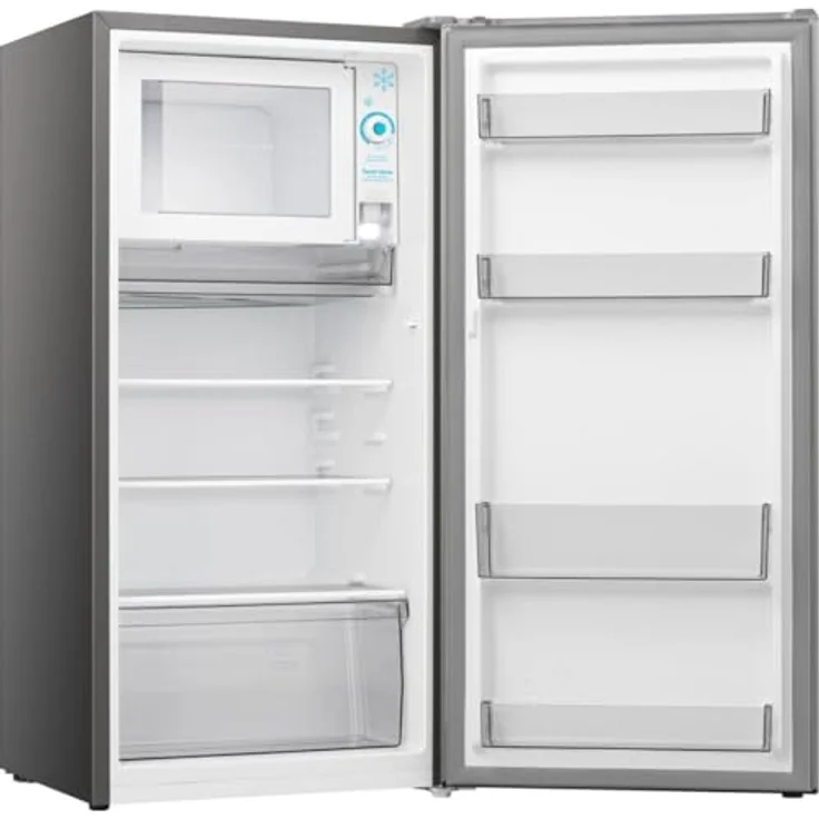 Hisense RR198D4ADE, freistehender Kühlschrank mit 151 l Kapazität, Energieeffizienzklasse E, 36 dB, Grau – Bild 3
