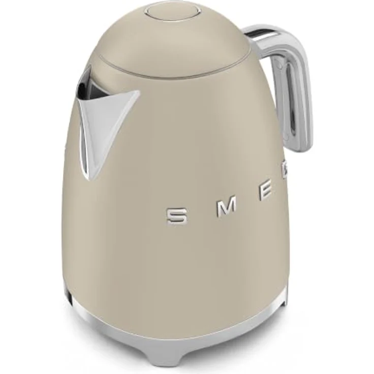 Smeg KLF03MLMEU 1.7L Wasserkocher, Edelstahl, Soft-Opening-Kannenverschluss, herausnehmbarer Anti-Kalkfilter, automatische Abschaltung, 2400W, Moonlight – Bild 5