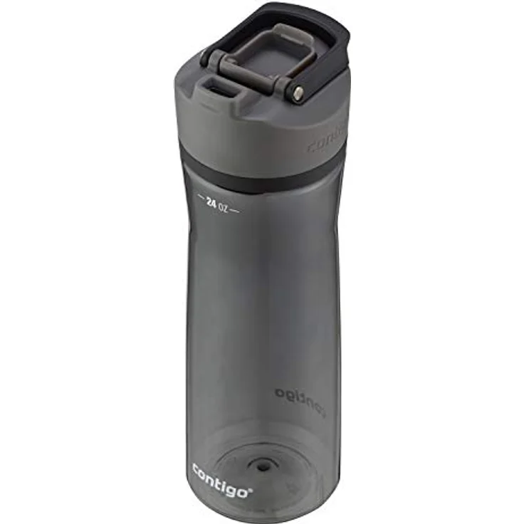 Contigo Autoseal Wasserflasche, 680 ml, 100 % auslaufsicher mit automatischer Versiegelung, Lakritz – Bild 2