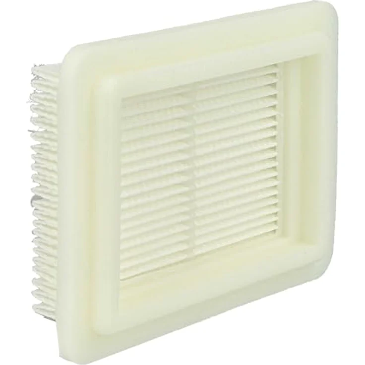 vhbw 2X Staubsaugerfilter HEPA-Filter/Faltenfilter für Bosch UniversalVac 18, weiß, optimal für Allergiker, 7,6 x 2,5 x 10,4 cm – Bild 4