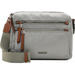 EMILY & NOAH Umhängetasche E&N Esther, für Damen in Nylon-Optik, längenverstellbarer Umhängeriemen