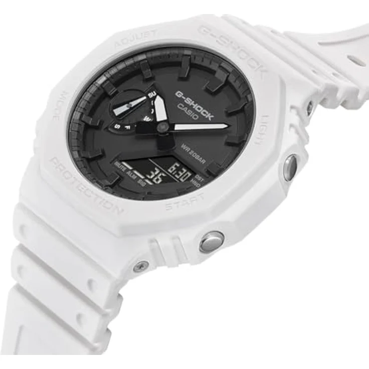 Casio Armbanduhr GA-2100-7AER, 43 mm Gehäusedurchmesser, 22 mm Armbandbreite – Bild 3