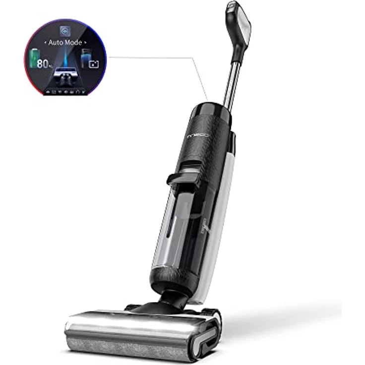 Tineco Floor ONE S7 PRO Nass- und Trockensauger kabellos, LCD-Digitalanzeige, 40min Laufzeit, für Hartböden, elektrolysiertes Wasser und Zentrifugal-Trocknung, selbstreinigend – Bild 2