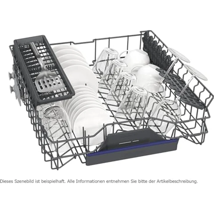 Siemens SX63EX22BE, Vollintegrierter Geschirrspüler, 60 cm XXL, Energielabel A, intelligente Energiesparlösungen – Bild 4