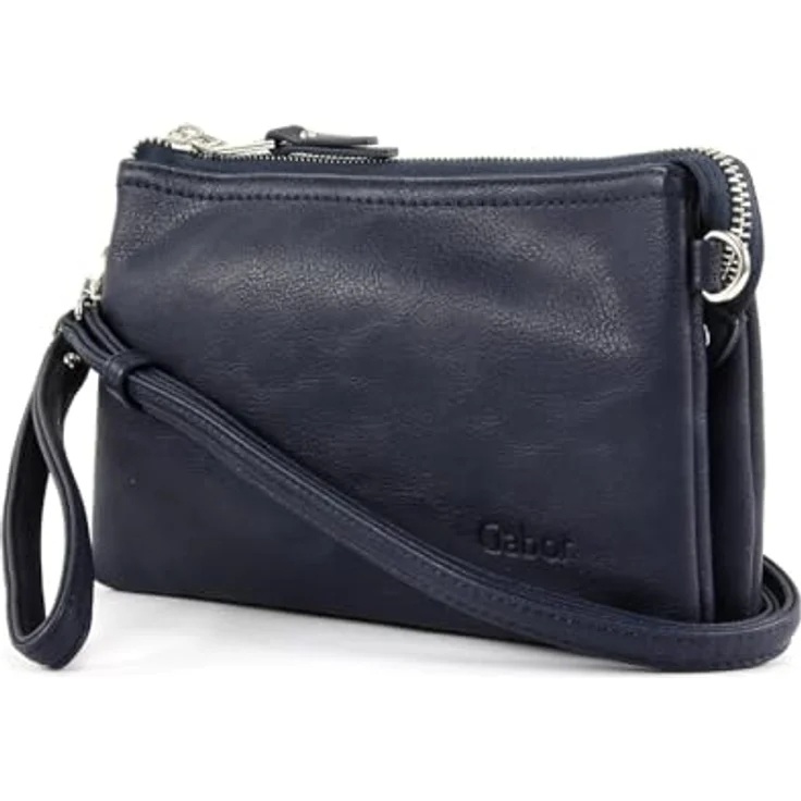 Gabor Emmy Umhängetasche 21 cm, blau, 100% Polyurethan – Bild 2