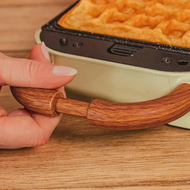 Cecotec 4-in-1-Sandwichmaker Rock'nToast Retro One, 700 W, Gelb, Edelstahlgehäuse – Bild 6
