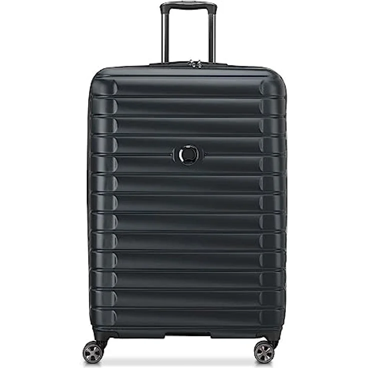 DELSEY Paris Shadow 5.0, Hartschalenkoffer 82 cm, 131 L, XXL, Schwarz, mit TSA-Zahlenschloss und SECURITECH 2-Verschlusssystem – Bild 1