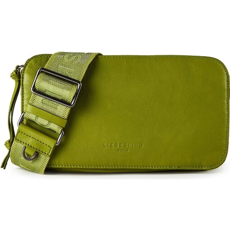 Liebeskind Clarice Umhängetasche M, 100% Leder, 27.5 cm x 9.5 cm x 15 cm, grün – Bild 1