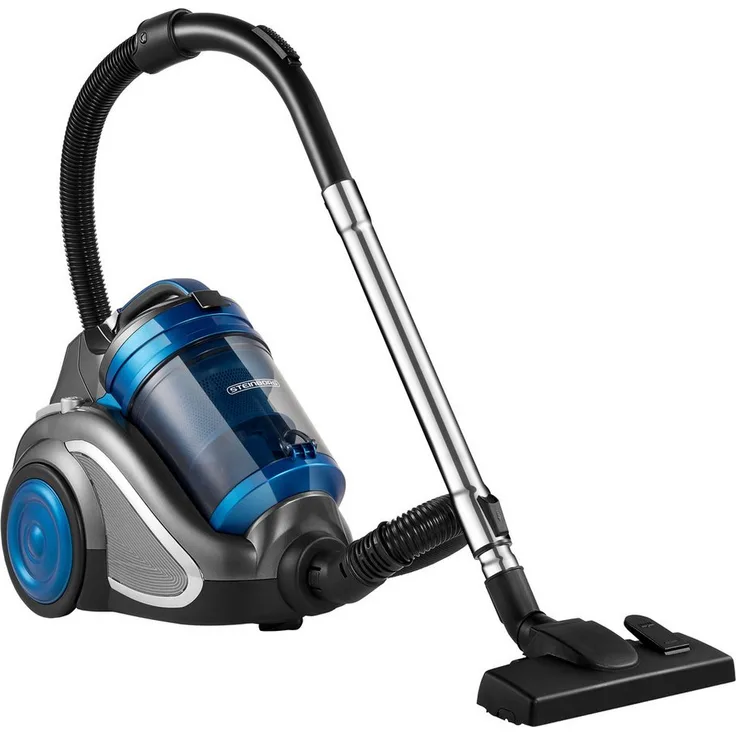 STEINBORG Bodenstaubsauger SB-1040, 700 W, beutellos, 4L Fassungsvermögen, Multi-Zyklon-System, HEPA-Filter, Speed Control