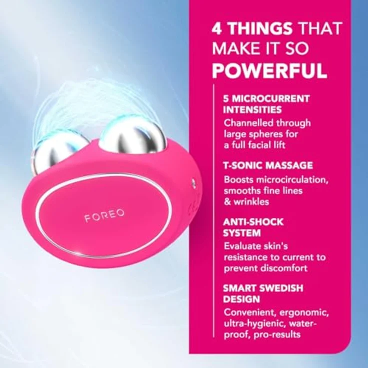 Foreo BEAR Fuchsia Gesichtsstraffung Massagegerät 1 Stück – Bild 3