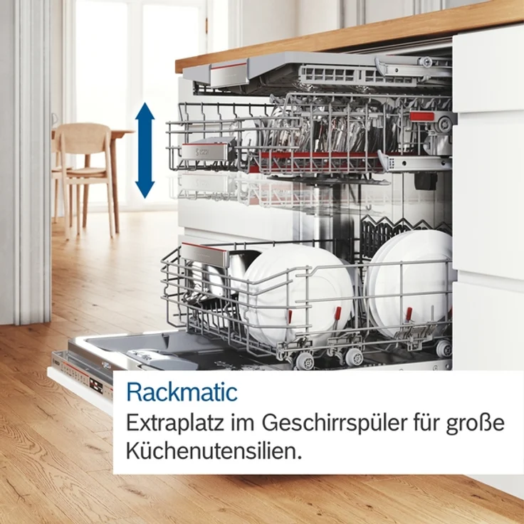 Bosch Serie 6, Vollintegrierter Geschirrspüler, 60 cm, XXL, SBV6YCX02E – Bild 2