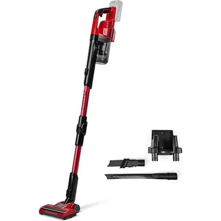 Einhell TE-SV 18 Li-FLX-Solo PXC, Akku-Stielstaubsauger mit Zyklontechnologie, 2 Saugmodi, Saugrohr mit Knickgelenk, 3-Fach-Filtersystem, ohne Akku