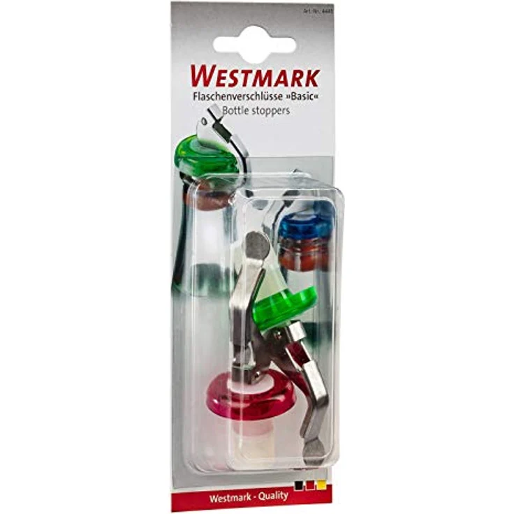 Westmark Flaschenverschlüsse, 2-teilig, Kunststoff, Blau, Basic, 44452280 – Bild 7