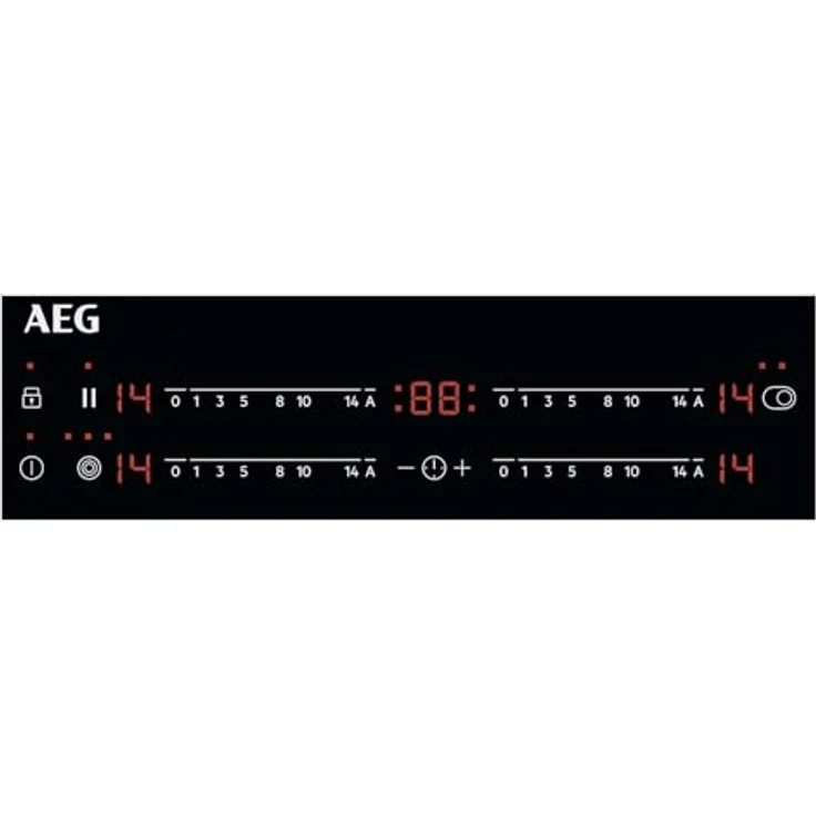 AEG Elektro-Kochfeld HRB64470XB, Glaskeramik Induktionskochfeld, autark, Touch-Control, schwarz – Bild 2