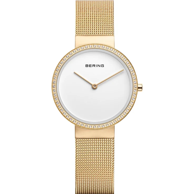 Bering Classic Armbanduhr Gold, Analoguhr, 31 mm – Bild 1