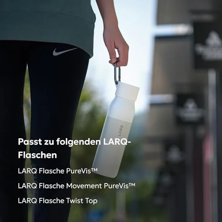 LARQ Active Loop - Black Silikonschutz für Flaschenverschluß – Bild 6