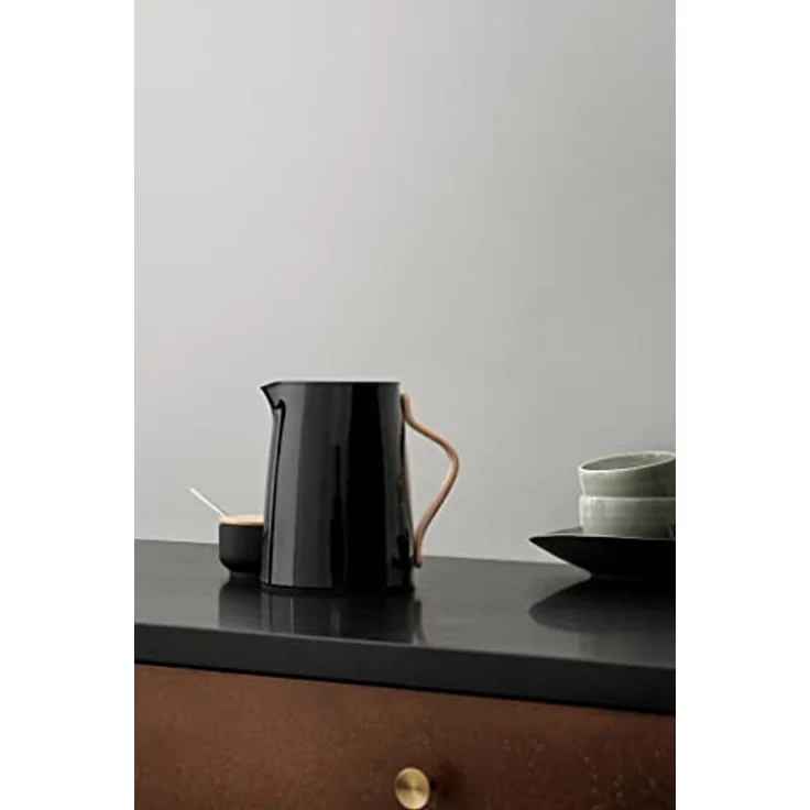Stelton Emma Tee 1 L. -schwarz Isolierkanne, Kunststoff, 17 x 14 x 19.5 cm – Bild 4