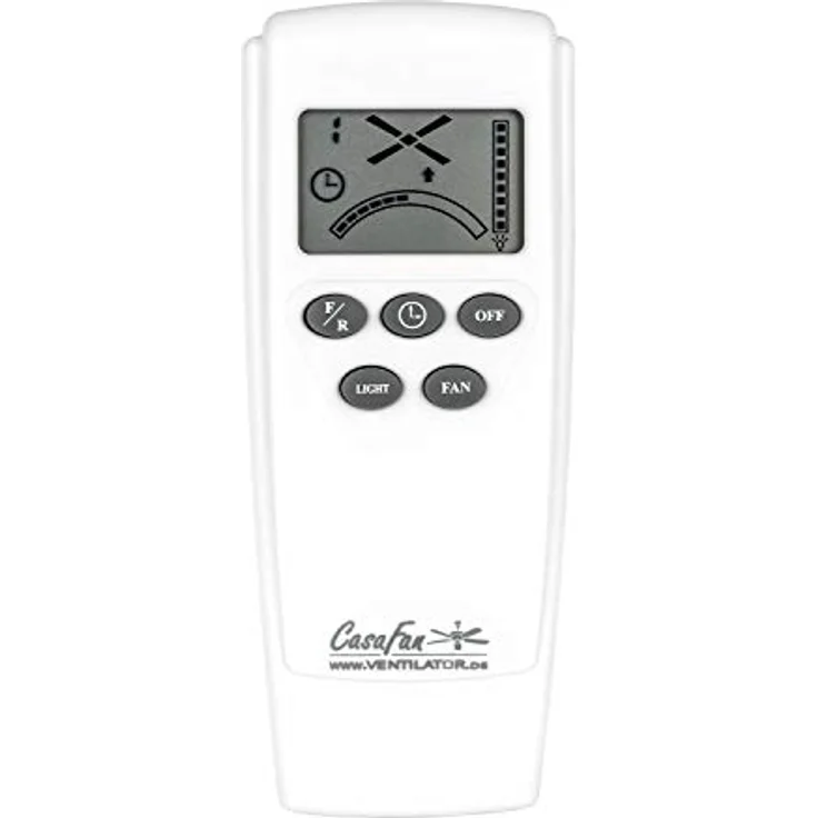 CASAFAN Eco Plano II, Energiespar Deckenventilator mit Fernbedienung, WiFi, 112 cm, weiß, 6 Geschwindigkeiten, Smart Home kompatibel – Bild 3