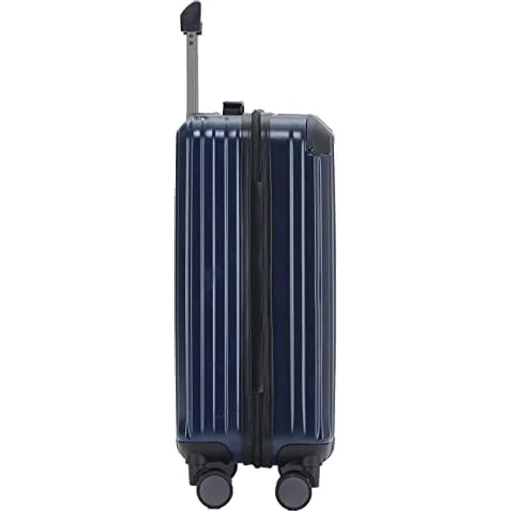 Münicase M816 Kabinentrolley 55cm, Hartschale mit TSA-Schloss, Teleskopgriff, 4 rollen, Dunkelblau – Bild 2