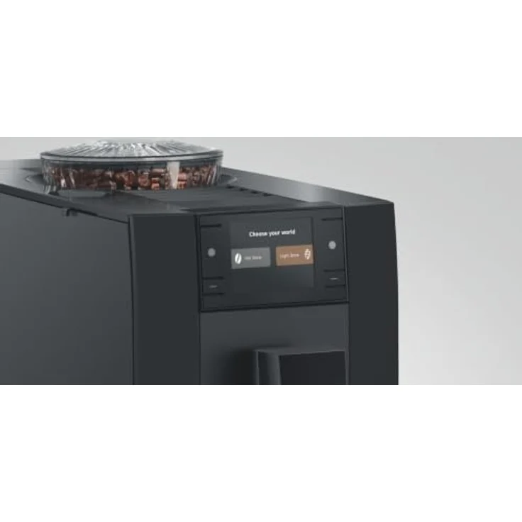 JURA A8 Piano Black, Kaffeevollautomat mit Professional Aroma Grinder, 18 Kaffeespezialitäten, 19 cm schmal – Bild 7