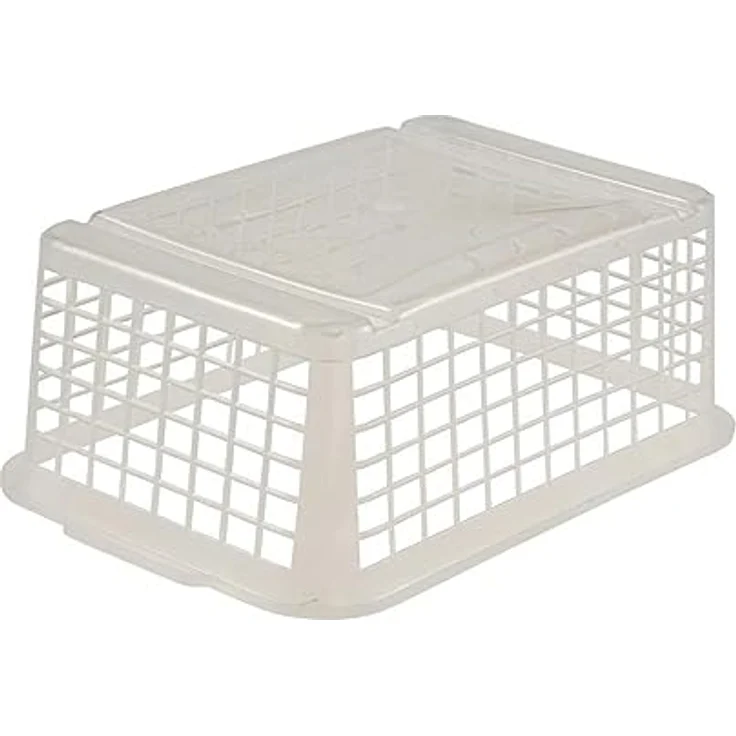 keeeper Körbchen 30x20cm, Polypropylen, Natur/Transparent, 4,5 l – Bild 4