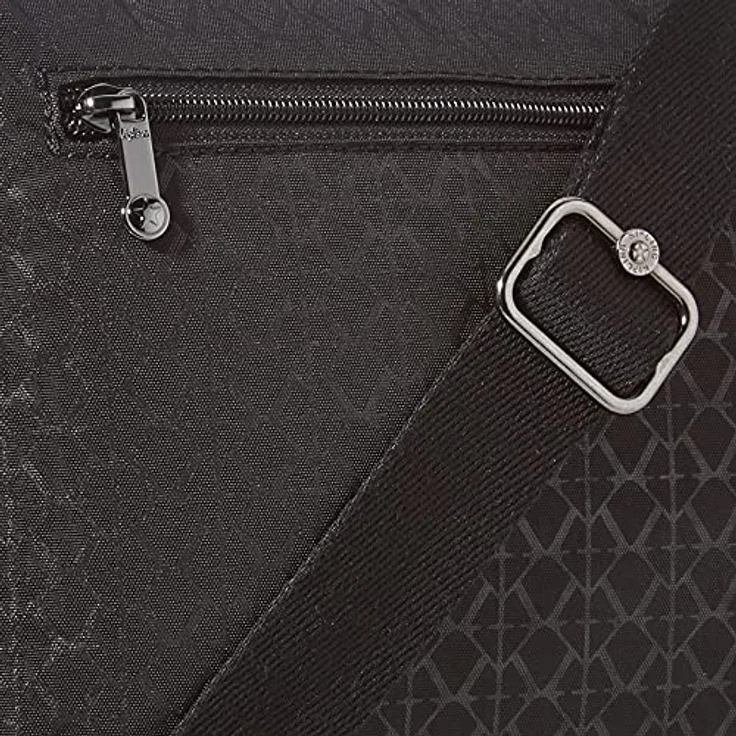 KIPLING Umhängetasche Basic Plus, schwarz, 30 cm x 25 cm, mit mehreren Fächern und verstellbarem Schulterriemen – Bild 4