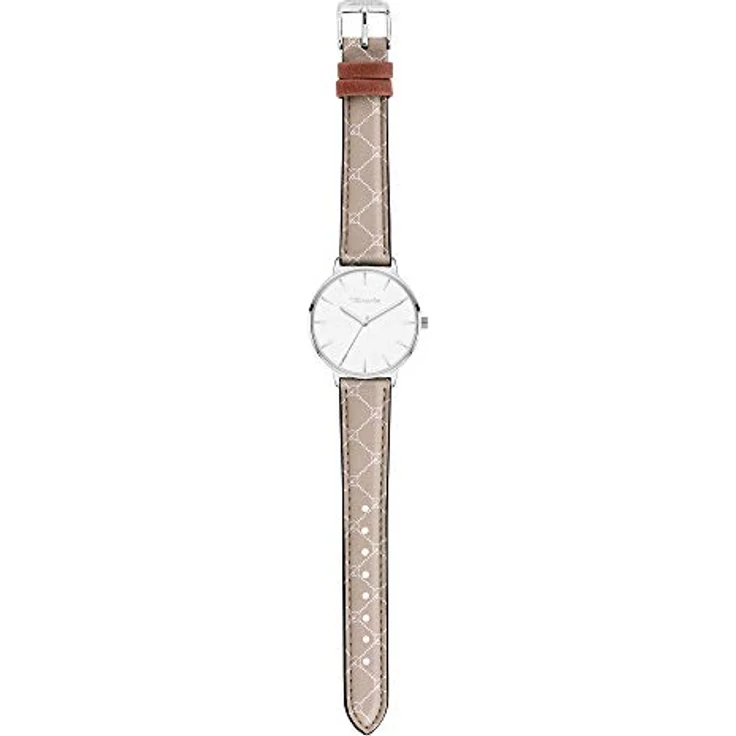 Tamaris TT-0020-LQ, Damen Analog Quarz Uhr mit Leder Armband, Ø 36 mm, kratzunempfindliches Mineralglas, wasserdicht bis 3 bar – Bild 5
